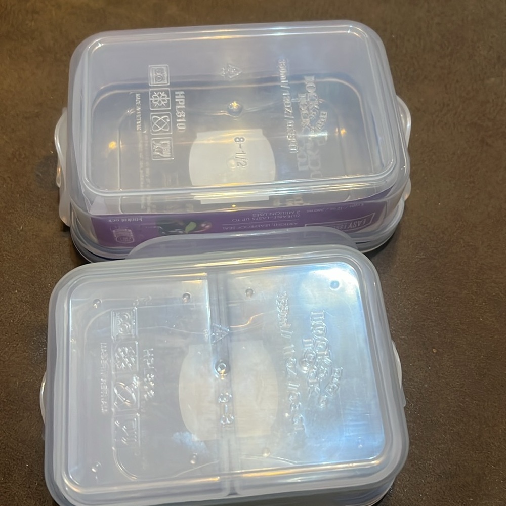 NWT LocknLock Food Storage Containers - Picture 5 of 6